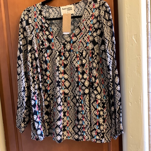 Savannah Jane blouse . NWT - Picture 1 of 2